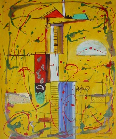 Abstract Paintings N722