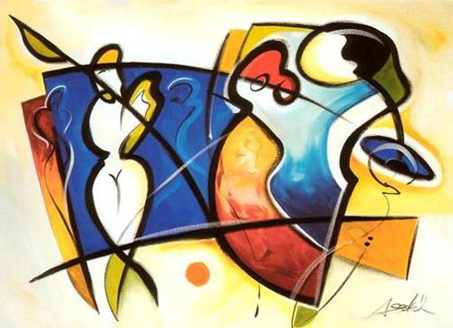 Abstract Paintings N777