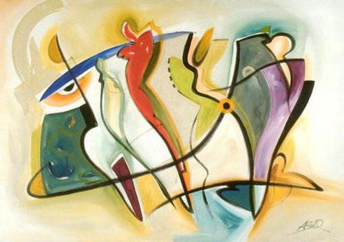 Abstract Paintings N778