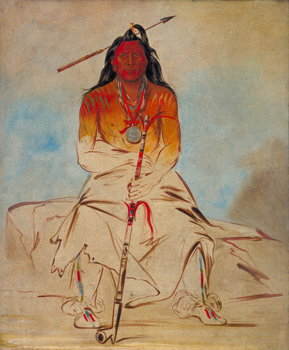 Ah shaw wah rooks te, Medicine Horse, a Grand Pawnee Brave