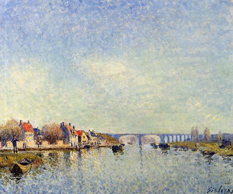 Banks of the Loing at Saint-Mammes II