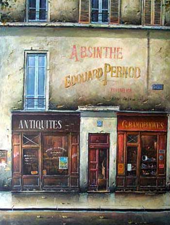 Bar Storefront Paintings N085