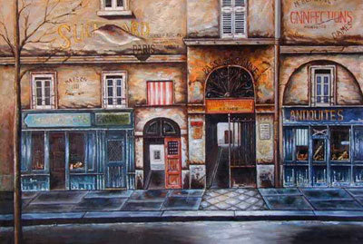 Bar Storefront Paintings N097