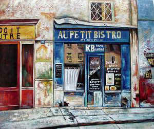 Bar Storefront Paintings N131