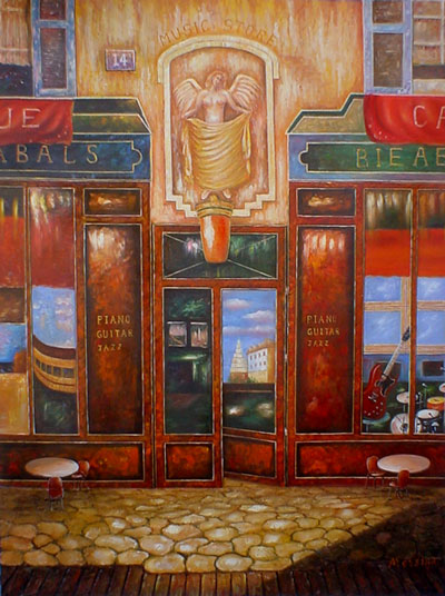 Bar Storefront Paintings N133