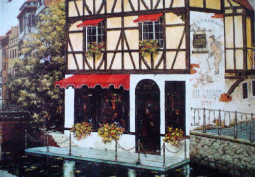 Bar Storefront Paintings N164