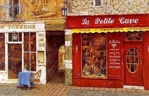Bar Storefront Paintings N248