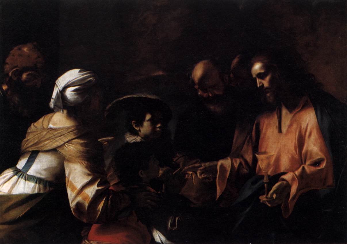 A Mother Entrusting her Sons to Christ