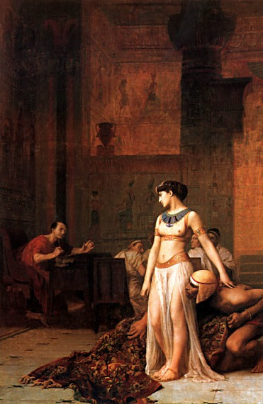 Cleopatra before Caesar