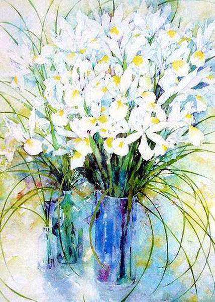 Colorful Flower Paintings N042
