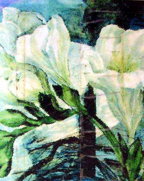 Colorful Flower Paintings N048