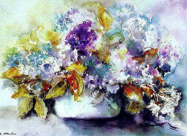 Colorful Flower Paintings N147