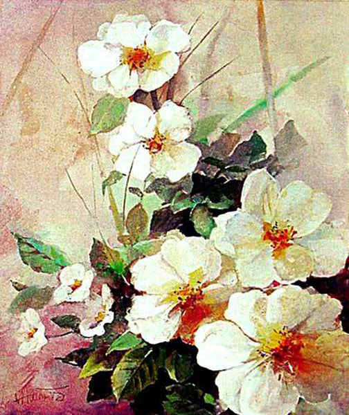 Colorful Flower Paintings N208