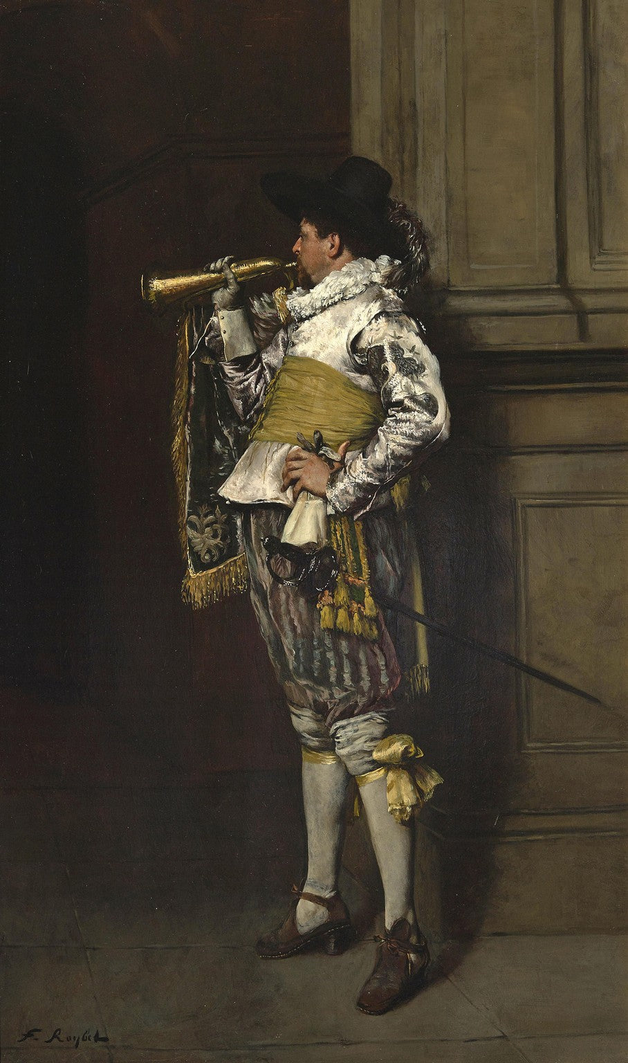 Court Painting N014