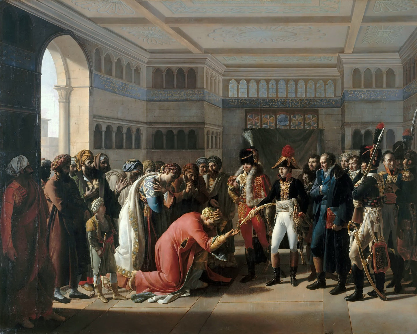 Court Painting N376