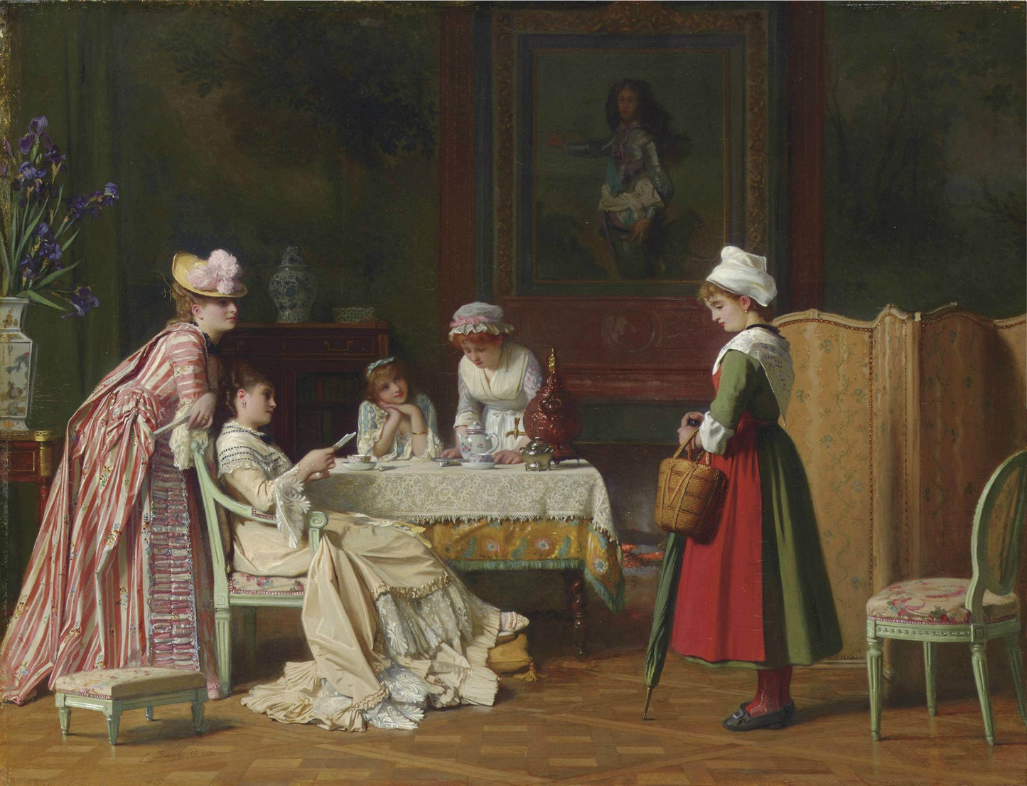Court Painting N381