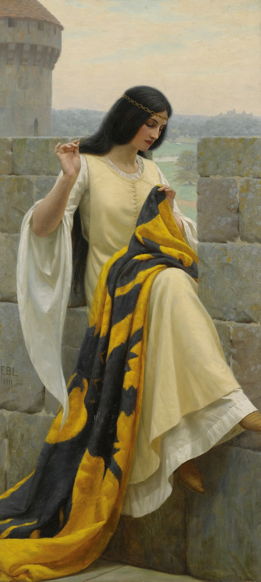 Court Painting N413