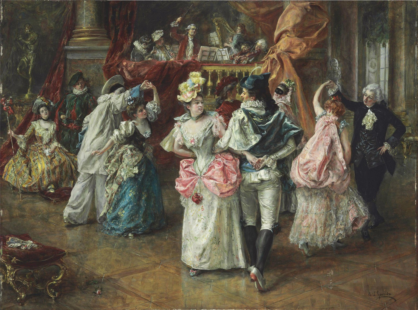 Court Painting N425