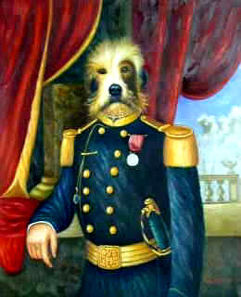 Dogs Paintings N029