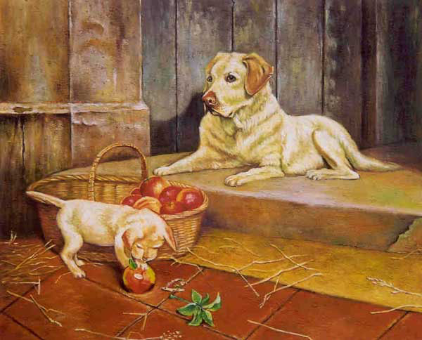 Dogs Paintings N031