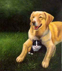 Dogs Paintings N045
