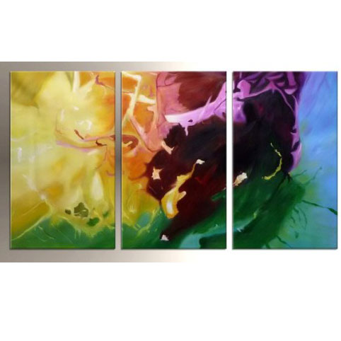 Fluid VI Drieluik