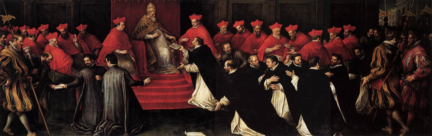 Honorius III Approving the Rule of St Dominic in 1216
