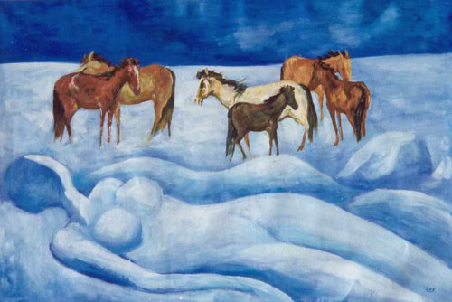 Horse Paintings N084