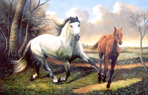 Horse Paintings N091