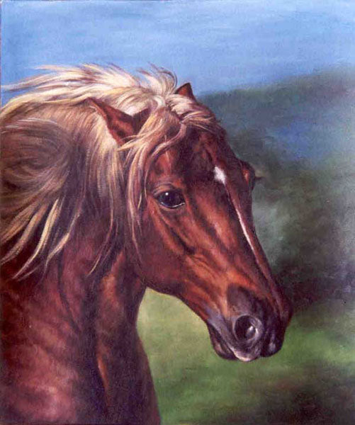 Horse Paintings N173