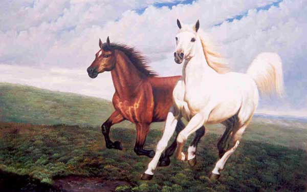 Horse Paintings N177
