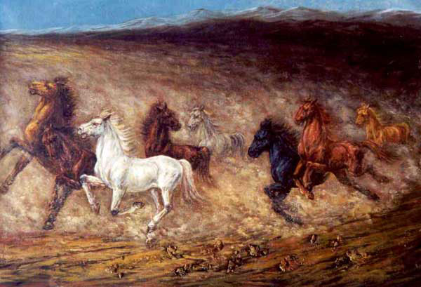 Horse Paintings N179