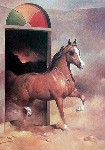 Horse Paintings N206