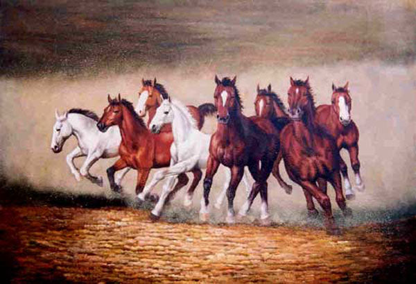 Horse Paintings N218