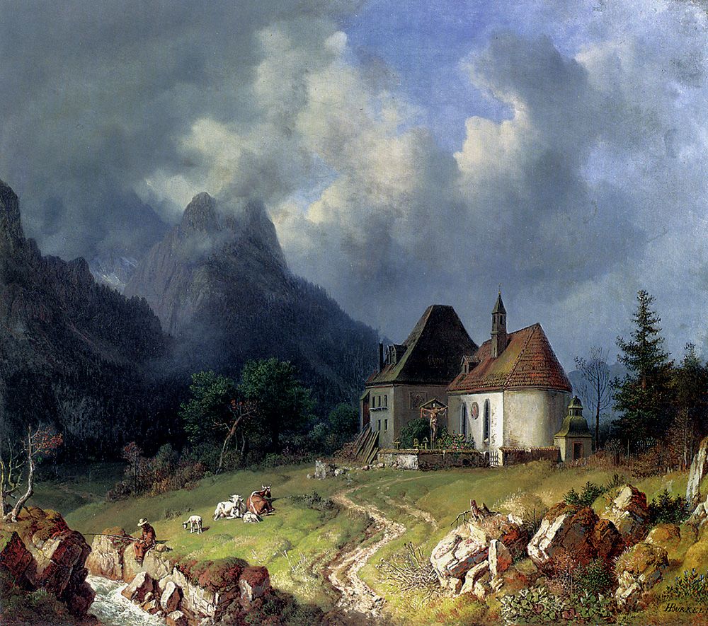 Landscape with Church