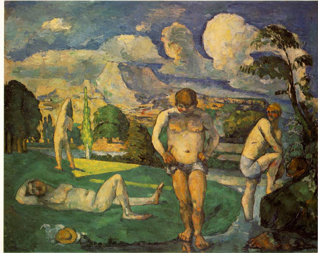 Les baigneurs au repos