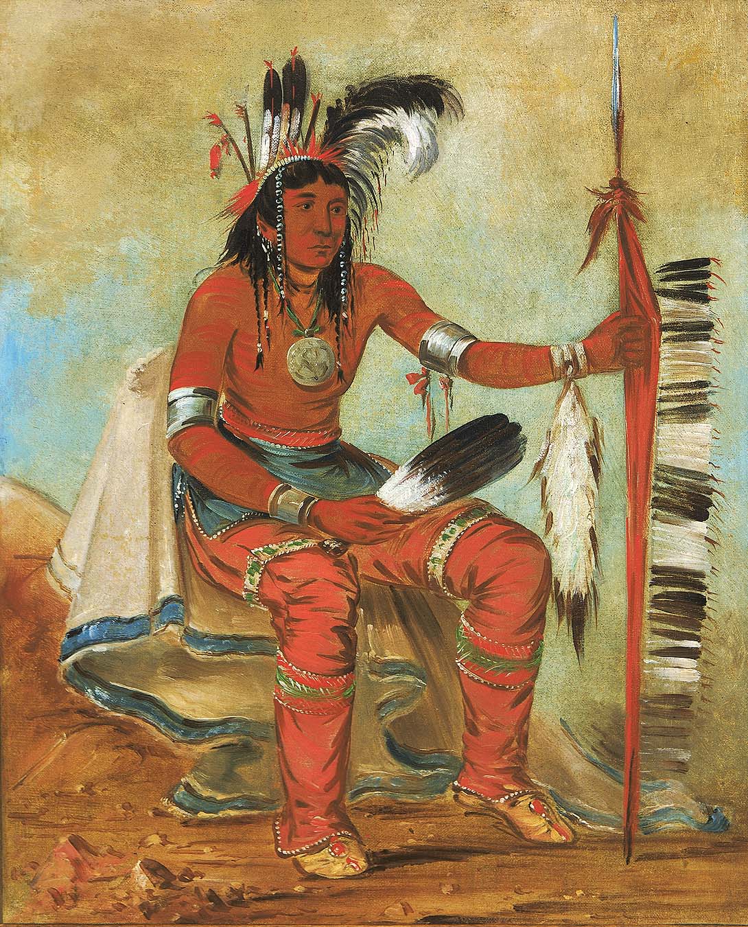 Pah ta coo chee, Shooting Cedar, a Brave