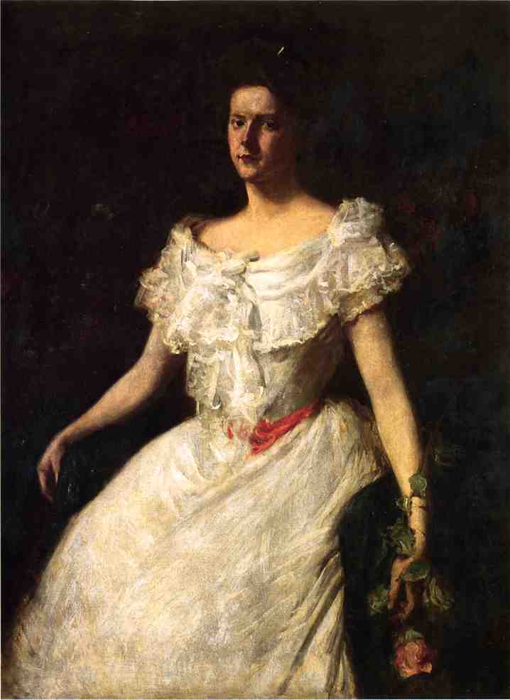 Portrait of a Lady with a Rose