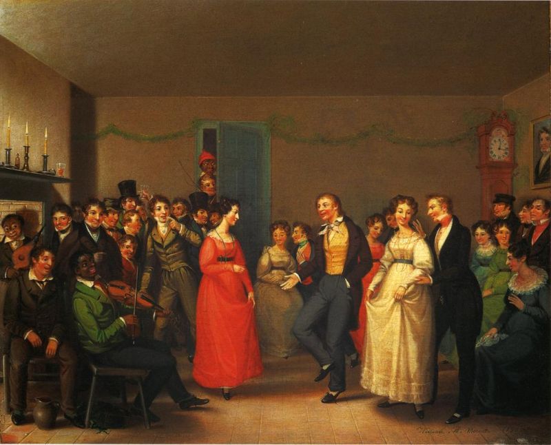 Rustic Dance After a Sleigh Ride
