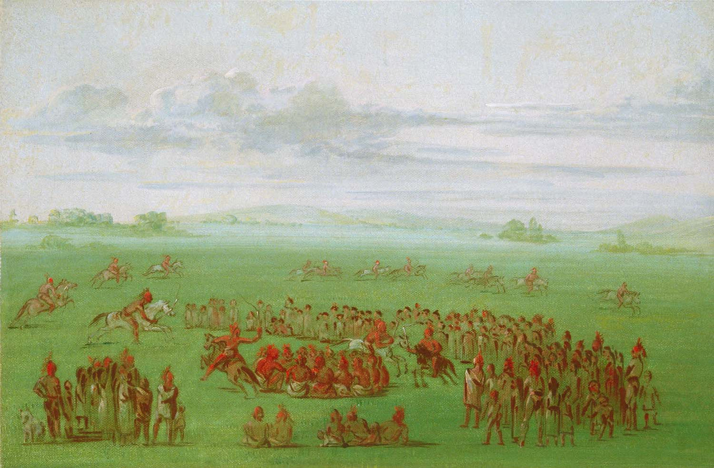 Smoking Horses, a Curious Custom of the Sauk and Fox