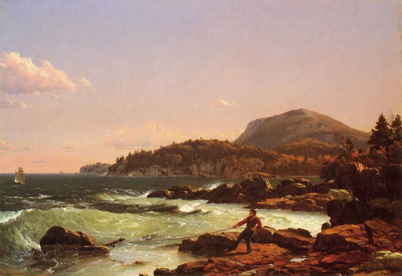 View of Newport Mountain