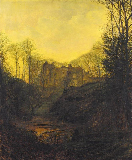 A Manor House in Autumn