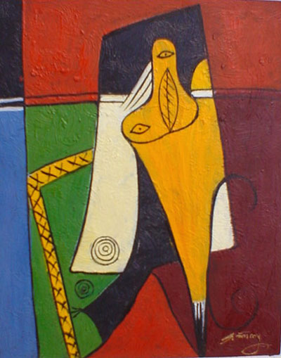 Abstract Paintings N410