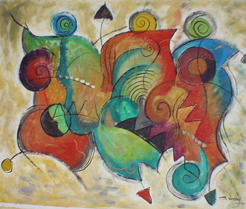Abstract Paintings N474