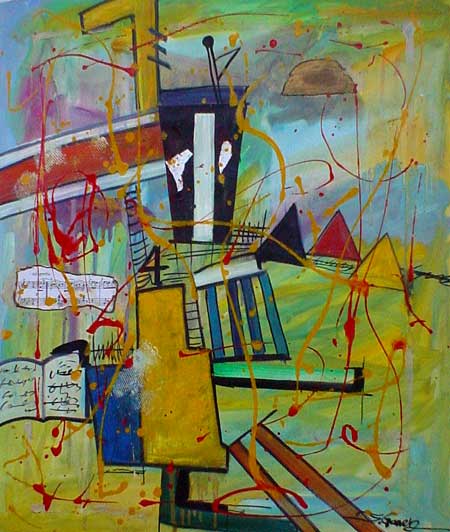 Abstract Paintings N716