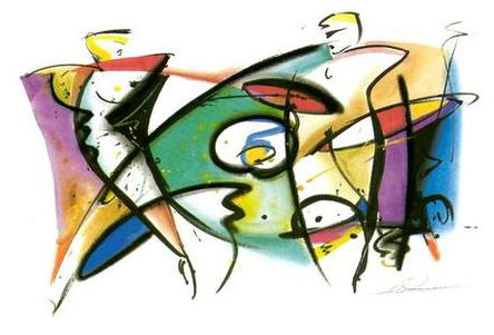 Abstract Paintings N798