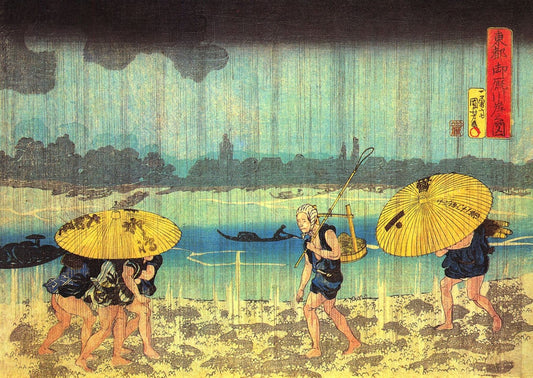 At the Shore of the Sumida River