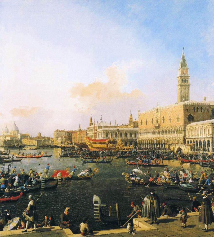Bacino di San Marco on Ascension Day (1754)
