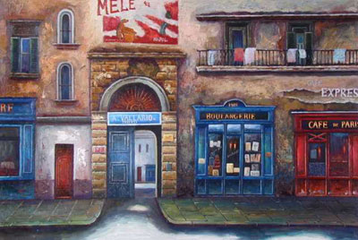Bar Storefront Paintings N014