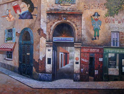 Bar Storefront Paintings N015